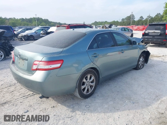 2011 Toyota Camry LE with VIN 4T1BF3EK1BU660297, listed as a IAAI auction lot 42080321 with 81,934 mi miles. Bid and sale history available at carsss.com. Image 4.