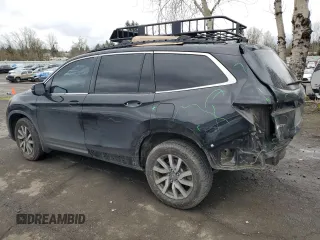 2019 Honda Pilot EX-L with VIN 5FNYF5H57KB020071, listed as a Copart auction lot 48979075 with 106,746 mi miles and Salvage Title. Bid and sale history available at DreamBid. Image 2.