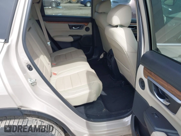 2017 Honda CR-V EX-L with VIN 5J6RW2H85HL058587, listed as a IAAI auction lot 41947746 with 74,980 mi miles. Bid and sale history available at carsss.com. Image 8.