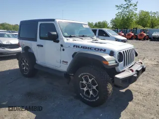 2021 Jeep Wrangler Rubicon with VIN 1C4HJXCG2MW660738, listed as a Copart auction lot 56293735 with 89,681 mi miles and Salvage title. Bid and sale history available at DreamBid. Image 4.