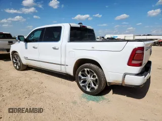 2020 Ram 1500 Limited with VIN 1C6SRFHT8LN110504, listed as a Copart auction lot 61715425 with 61,405 mi miles and Clean title. Bid and sale history available at DreamBid. Image 2.