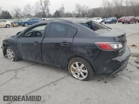 2011 Mazda 3 i Touring with VIN JM1BL1VF9B1403040, listed as a Copart auction lot 48612145 with 181,218 mi miles and Salvage Title. Bid and sale history available at carsss.com. Image 2.