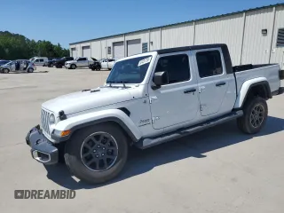 2020 Jeep Gladiator Overland с VIN 1C6HJTFG3LL129835, выставлен на аукционе Copart как лот 53451795 с пробегом 48 088 миль миль и Списание • Salvage title. История ставок и продаж доступна на DreamBid. Изображение 1.