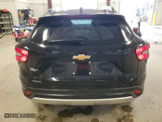 2025 Chevrolet Trax LT with VIN KL77LHEP6SC017877, listed as a Copart auction lot 49840515 with 2,412 mi miles and Salvage Title. Bid and sale history available at carsss.com. Image 6.