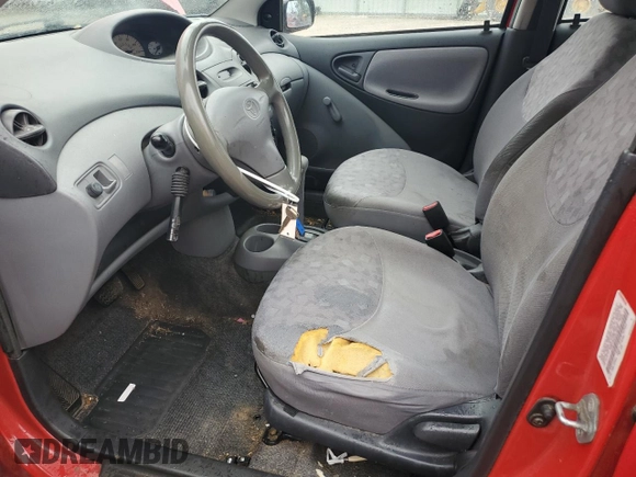 2001 Toyota ECHO z VIN JTDBT123210193198, wystawiony jako Copart lot #55949435 z przebiegiem 258 852 mil mil oraz Szkoda całkowita • Salvage title. Historia ofert i sprzedaży dostępna na DreamBid. Obrazek 7.