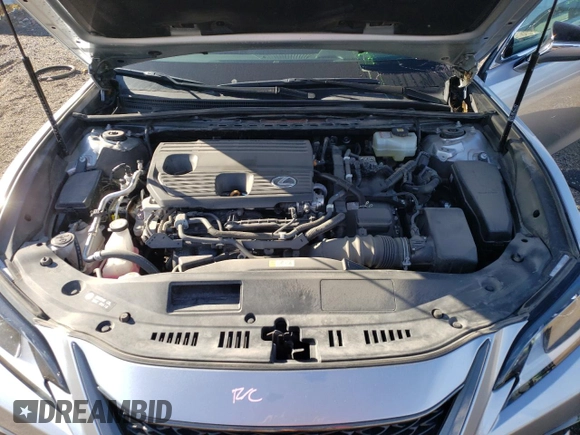2022 Lexus ES 300h F Sport with VIN 58AGA1C11NU020199, listed as a Copart auction lot 72584274 with 36,351 mi miles and Salvage title. Bid and sale history available at DreamBid. Image 11.