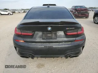 2020 BMW 3 Series M340i with VIN 3MW5U7J08L8B27832, listed as a Copart auction lot 76734584 with 0 mi miles and Salvage Title. Bid and sale history available at carsss.com. Image 6.