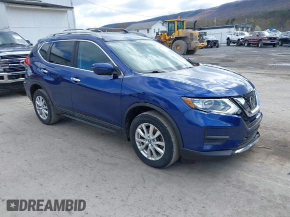 2017 Nissan Rogue S with VIN 5N1AT2MM7HC833255, listed as a IAAI auction lot 41951708 with 150,044 mi miles and . Bid and sale history available at DreamBid. Image 1.