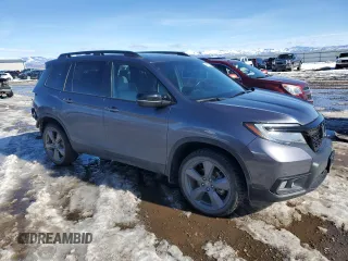 2021 Honda Passport Touring with VIN 5FNYF8H99MB006096, listed as a Copart auction lot 46292925 with 40,809 mi miles and Salvage Title. Bid and sale history available at carsss.com. Image 4.