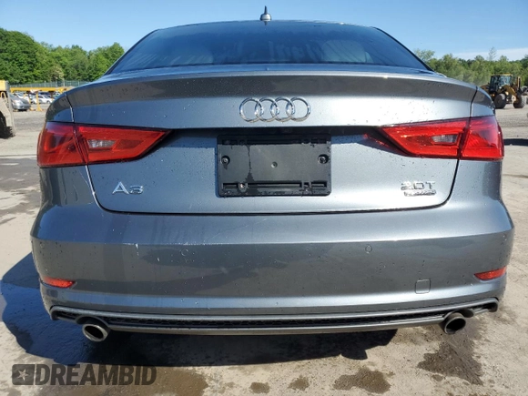 2016 Audi A3 2.0T Premium with VIN WAUB8GFF7G1087967, listed as a Copart auction lot 53872433 with 81,301 mi miles. Bid and sale history available at carsss.com. Image 6.
