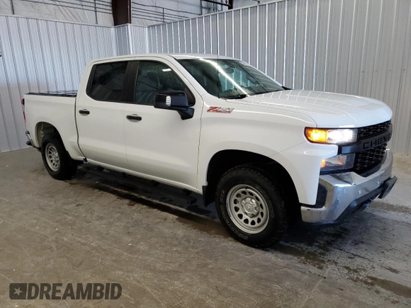 2021 Chevrolet Silverado 1500 Work Truck with VIN 3GCUYAEF8MG237947, listed as a Copart auction lot 81157634 with 178,608 mi miles and Clean Title. Bid and sale history available at DreamBid. Image 4.