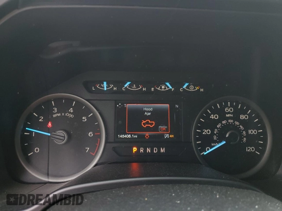 2019 Ford F-150 XL with VIN 1FTEW1E5XKFD24698, listed as a Copart auction lot 60204085 with 145,406 mi miles and Salvage title. Bid and sale history available at DreamBid. Image 9.