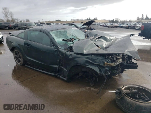 2008 Ford Mustang GT Deluxe with VIN 1ZVHT82H585179790, listed as a Copart auction lot 46701875 with Not provided miles and Salvage title. Bid and sale history available at DreamBid. Image 4.