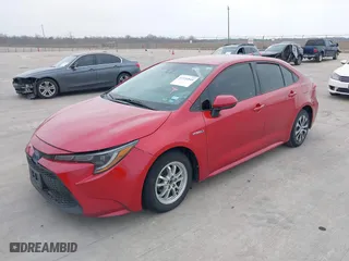 2020 Toyota Corolla Hybrid LE with VIN JTDEBRBE0LJ001001, listed as a IAAI auction lot 41536845 with 394,243 mi miles. Bid and sale history available at carsss.com. Image 17.