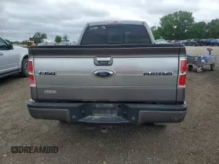 2012 Ford F-150 XL with VIN 1FTFW1ET1CFB55255, listed as a Copart auction lot 58023485 with 204,562 mi miles and Salvage title. Bid and sale history available at DreamBid. Image 6.