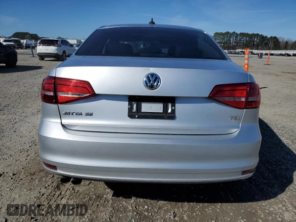 2015 Volkswagen Jetta Sedan 1.8T SE with VIN 3VWD07AJ7FM301515, listed as a Copart auction lot 42829825 with 91,342 mi miles and Salvage Title. Bid and sale history available at carsss.com. Image 6.