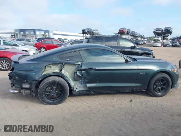 2016 Ford Mustang GT with VIN 1FA6P8CF1G5265677, listed as a IAAI auction lot 41931024 with 74,061 mi miles. Bid and sale history available at carsss.com. Image 14.