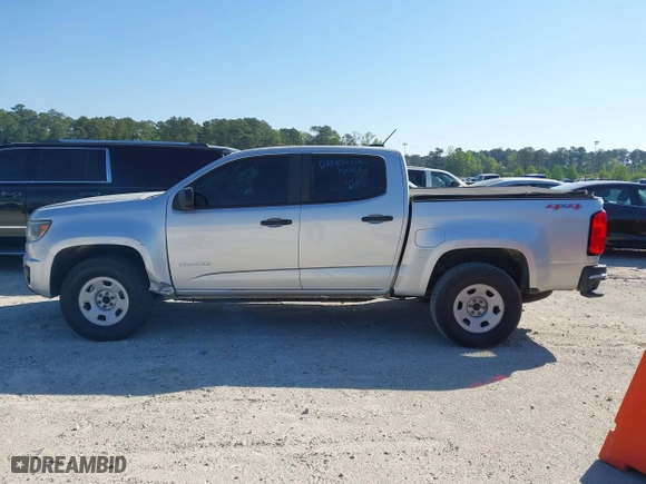 2017 Chevrolet Colorado 4WD WT with VIN 1GCGTBEN7H1302154, listed as a IAAI auction lot 42059755 with 1 mi miles. Bid and sale history available at carsss.com. Image 14.