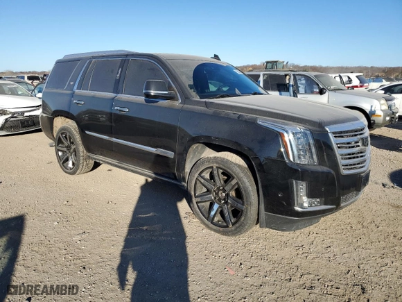 2017 Cadillac Escalade Platinum with VIN 1GYS4DKJ6HR272306, listed as a Copart auction lot 76080263 with 116,990 mi miles. Bid and sale history available at carsss.com. Image 4.