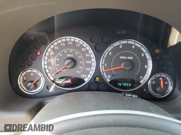 2007 Jeep Liberty Limited with VIN 1J4GL58K47W648130, listed as a Copart auction lot 48607455 with 167,853 mi miles and Salvage Title. Bid and sale history available at DreamBid. Image 9.