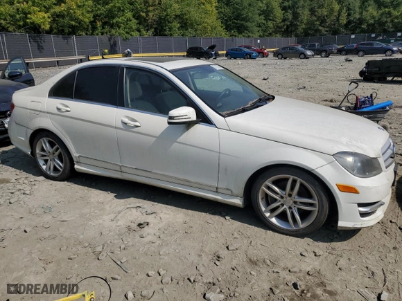 2012 Mercedes-Benz C-Class C 300 Sport with VIN WDDGF8BB8CR192817, listed as a Copart auction lot 67137324 with 135,887 mi miles and Non Repairable. Bid and sale history available at carsss.com. Image 4.