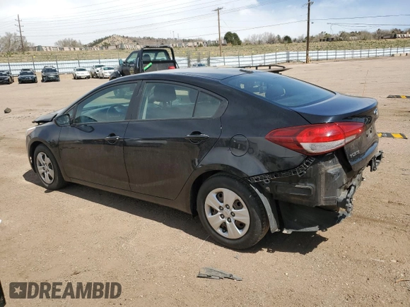 2017 Kia Forte LX with VIN 3KPFK4A70HE116356, listed as a Copart auction lot 51543985 with 83,380 mi miles and Salvage Title. Bid and sale history available at carsss.com. Image 2.