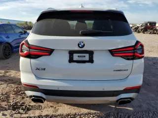 2022 BMW X3 sDrive30i with VIN 5UX43DP09N9J15297, listed as a Copart auction lot 46550435 with 49,750 mi miles and Salvage Title. Bid and sale history available at DreamBid. Image 6.