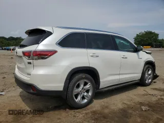2014 Toyota Highlander Limited with VIN 5TDDCRFH7ES006618, listed as a Copart auction lot 59916665 with 56,290 mi miles and Salvage title. Bid and sale history available at DreamBid. Image 3.