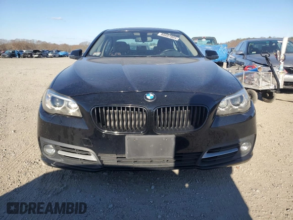 2015 BMW 5 Series 528i xDrive with VIN WBA5A7C55FD628413, listed as a Copart auction lot 80687804 with 110,486 mi miles and Clean Title. Bid and sale history available at carsss.com. Image 5.