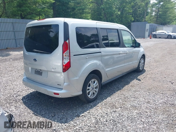 2020 Ford Transit Connect XLT with VIN NM0GE9F27L1470132, listed as a IAAI auction lot 42636339 with 69,434 mi miles and . Bid and sale history available at DreamBid. Image 4.