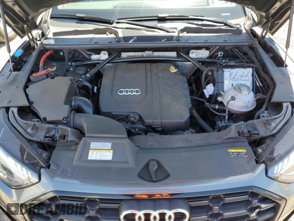 2023 Audi Q5 S line Prestige with VIN WA1FAAFY3P2055352, listed as a Copart auction lot 48815035 with 17,863 mi miles and Salvage title. Bid and sale history available at DreamBid. Image 12.