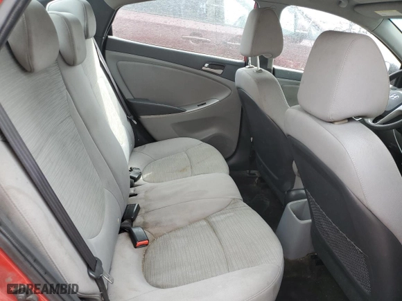 2015 Hyundai Accent GLS with VIN KMHCT4AE8FU896230, listed as a Copart auction lot 49002655 with 212,501 mi miles and Salvage Title. Bid and sale history available at carsss.com. Image 10.