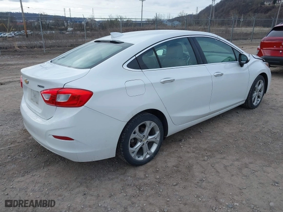 2016 Chevrolet Cruze Premier with VIN 1G1BG5SM4G7270991, listed as a IAAI auction lot 41882518 with 71,398 mi miles. Bid and sale history available at carsss.com. Image 4.