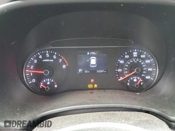 2020 Kia Soul LX with VIN KNDJ23AU5L7107980, listed as a Copart auction lot 49319285 with 50,547 mi miles and Salvage Title. Bid and sale history available at carsss.com. Image 9.