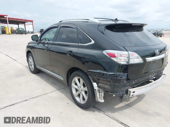 2012 Lexus RX 350 z VIN 2T2ZK1BAXCC086453, wystawiony jako IAAI lot #42149502 z przebiegiem 168 758 mil mil oraz . Historia ofert i sprzedaży dostępna na DreamBid. Obrazek 3.