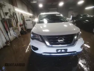 2019 Nissan Pathfinder S with VIN 5N1DR2MM8KC596326, listed as a Copart auction lot 48742555 with 71,577 mi miles and Salvage title. Bid and sale history available at DreamBid. Image 14.
