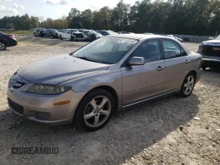 2007 Mazda 6 i Sport VE with VIN 1YVHP80C375M20835, listed as a Copart auction lot 48992495 with 204,012 mi miles and Salvage Title. Bid and sale history available at carsss.com. Image 1.