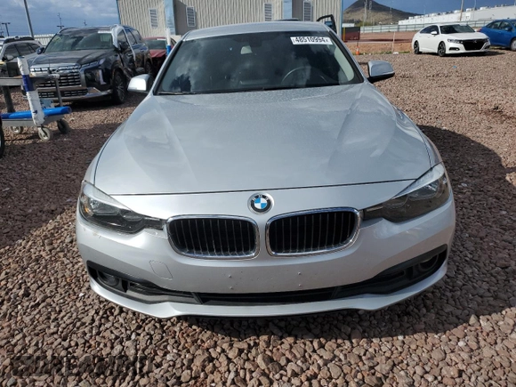 2017 BMW 3 Series 320i with VIN WBA8E1G31HNU16774, listed as a Copart auction lot 48510994 with 47,677 mi miles and Salvage Title. Bid and sale history available at carsss.com. Image 5.