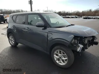 2025 Kia Soul LX with VIN KNDJ23AU8S7249190, listed as a Copart auction lot 50577675 with 8,710 mi miles and Clean Title. Bid and sale history available at carsss.com. Image 4.