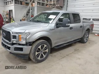 2020 Ford F-150 XL with VIN 1FTEW1EP5LFA61412, listed as a IAAI auction lot 41924863 with 96,397 mi miles. Bid and sale history available at carsss.com. Image 2.