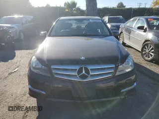2012 Mercedes-Benz C 350 Sport with VIN WDDGF5HB6CR214884, listed as a Copart auction lot 83692864 with 87,157 mi miles and Salvage Title. Bid and sale history available at DreamBid. Image 5.