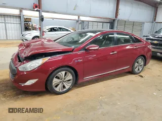 2013 Hyundai Sonata Hybrid with VIN KMHEC4A48DA080701, listed as a Copart auction lot 88773465 with 123,501 mi miles and Salvage Title. Bid and sale history available at carsss.com. Image 1.