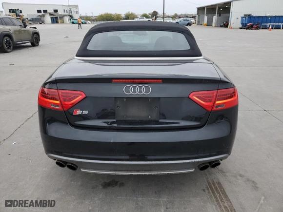 2013 Audi S5 Premium Plus with VIN WAUCGAFH8DN008302, listed as a Copart auction lot 82391484 with 79,113 mi miles and Salvage Title. Bid and sale history available at carsss.com. Image 6.