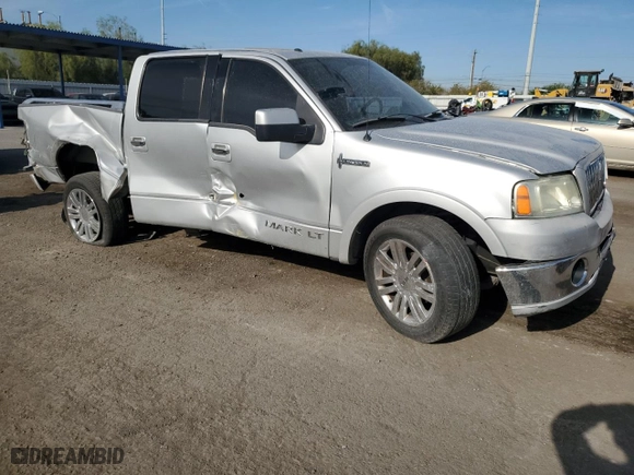 2008 Lincoln Mark LT with VIN 5LTPW16568FJ00163, listed as a Copart auction lot 66119444 with 150,854 mi miles and Salvage Title. Bid and sale history available at carsss.com. Image 4.