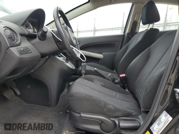 2014 Mazda 2 Sport with VIN JM1DE1KYXE0189436, listed as a Copart auction lot 51104205 with 112,329 mi miles and Salvage Title. Bid and sale history available at carsss.com. Image 7.