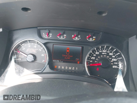 2014 Ford F-150 XL with VIN 1FTFW1CF8EFC43901, listed as a IAAI auction lot 42294761 with 165,289 mi miles and . Bid and sale history available at DreamBid. Image 7.