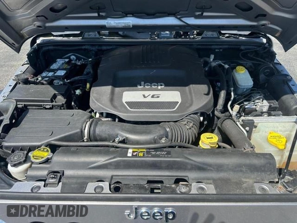 2018 Jeep Wrangler Unlimited Sport S with VIN 1C4HJWDG6JL927319, listed as a Copart auction lot 60488085 with 185,000 mi miles and Clean title. Bid and sale history available at DreamBid. Image 7.