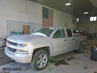 2016 Chevrolet Silverado 1500 Custom with VIN 1GCVKPEC6GZ243832, listed as a Copart auction lot 45369535 with 96,355 mi miles and Salvage Title. Bid and sale history available at carsss.com. Image 1.