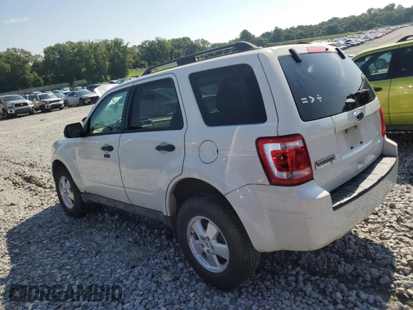 2012 Ford Escape XLT with VIN 1FMCU0D74CKA98379, listed as a Copart auction lot 62271615 with 87,615 mi miles and Salvage title. Bid and sale history available at DreamBid. Image 2.