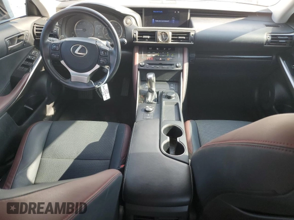 2020 Lexus IS 300 with VIN JTHDA1D21L5107922, listed as a Copart auction lot 59723475 with 59,478 mi miles and Salvage title. Bid and sale history available at DreamBid. Image 8.